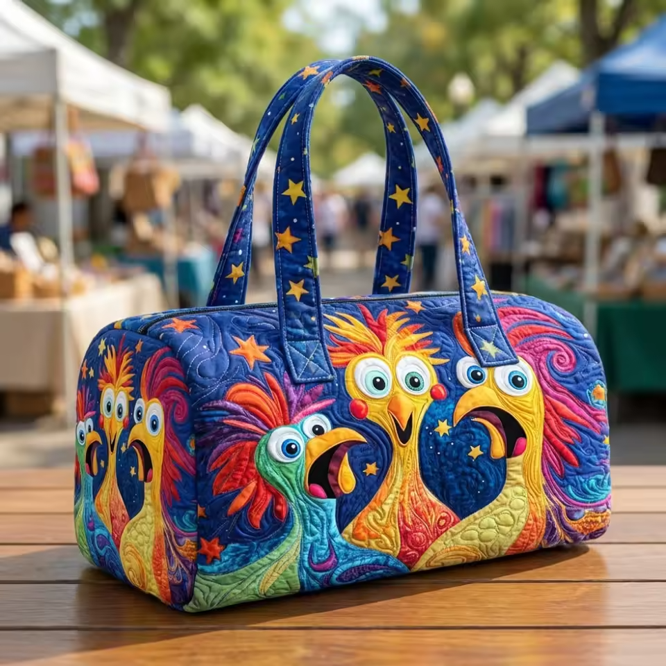 Adrienne | Handmade Soft Traveller Bag
