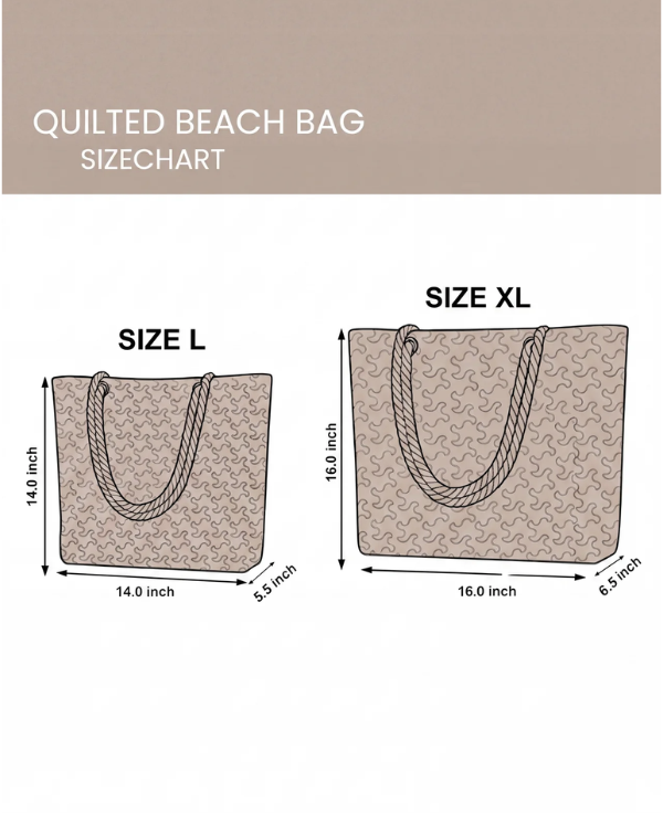 Handcrafted Beach Bag | Tropical Bloom