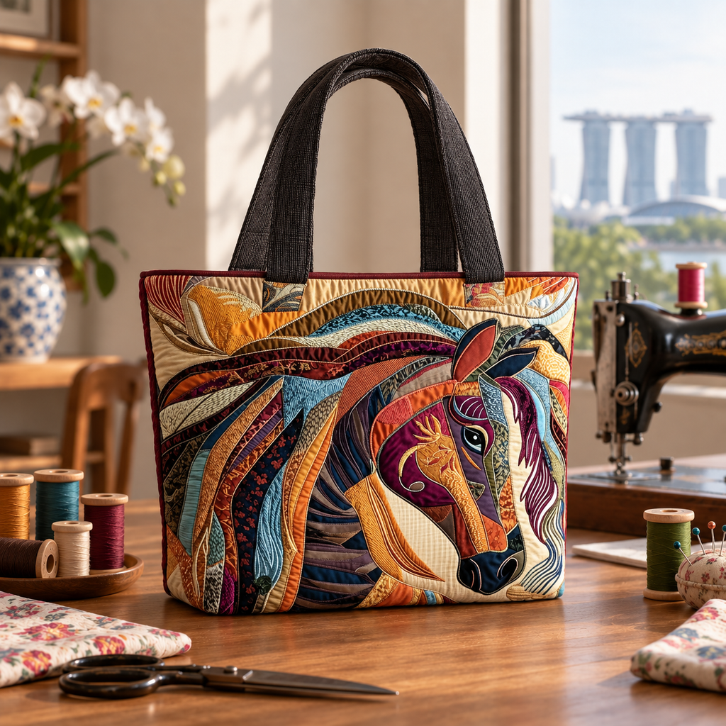 Handcrafted Bag | Mosaic Horse