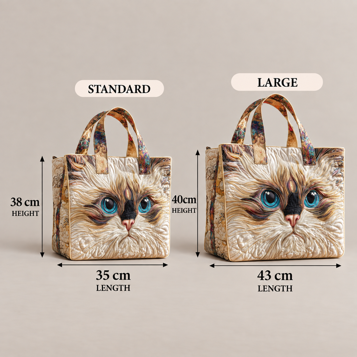 Handcrafted Bag | The White Cat