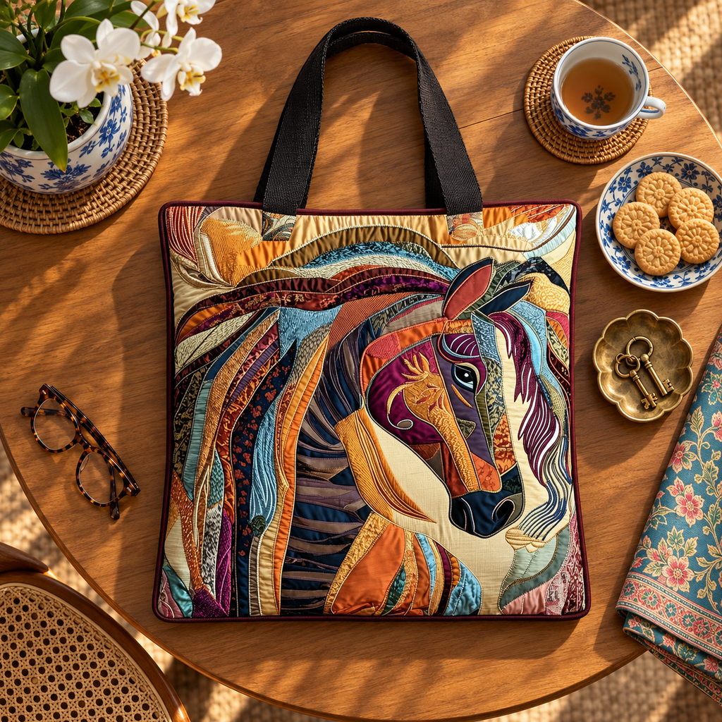 Handcrafted Bag | Mosaic Horse