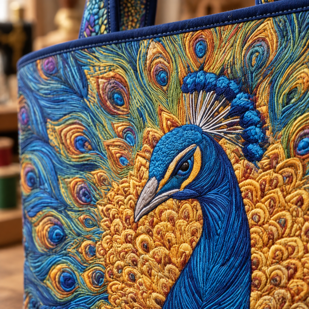 Handcrafted Bag | The Royal Peacock