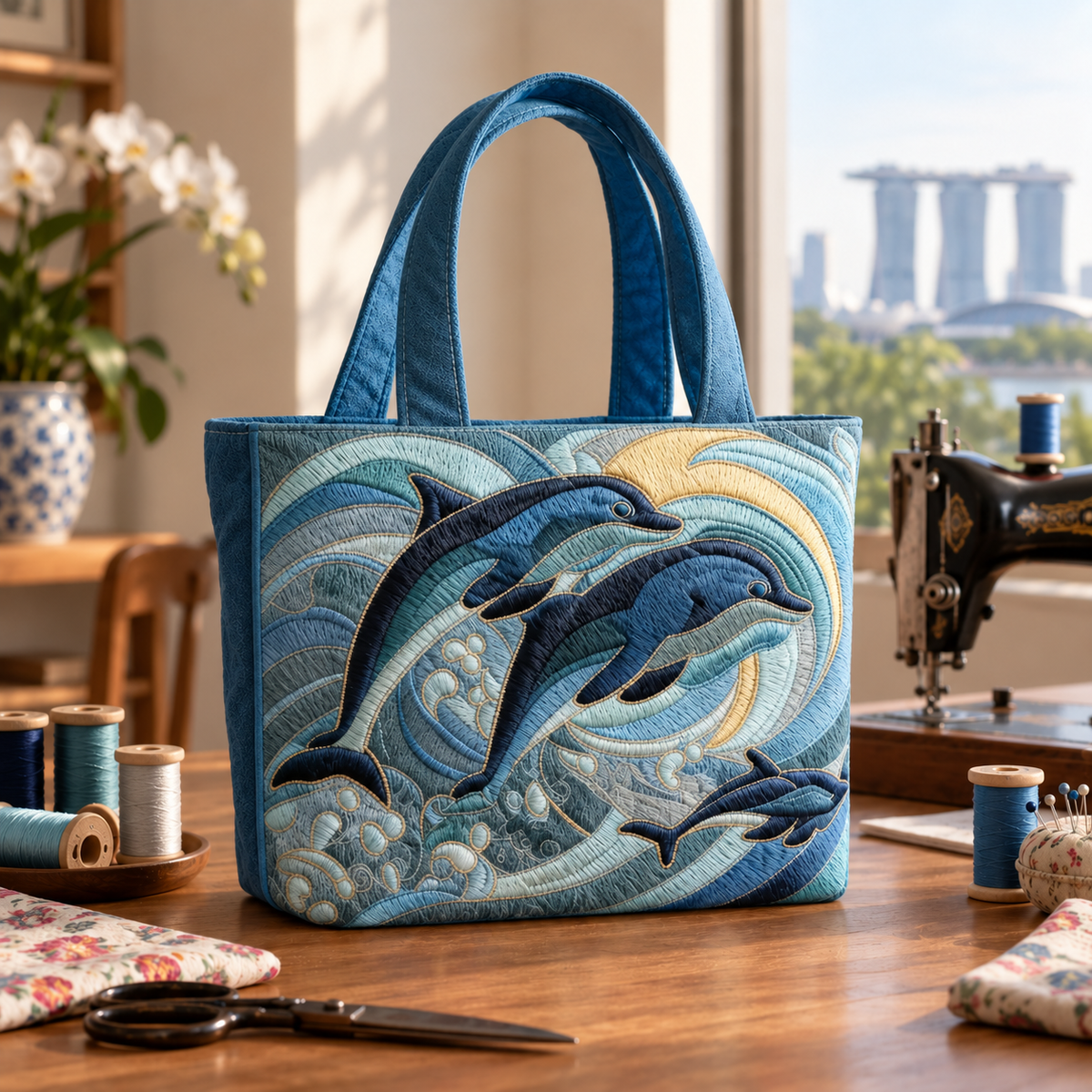 Handcrafted Bag | Ocean Dolphin