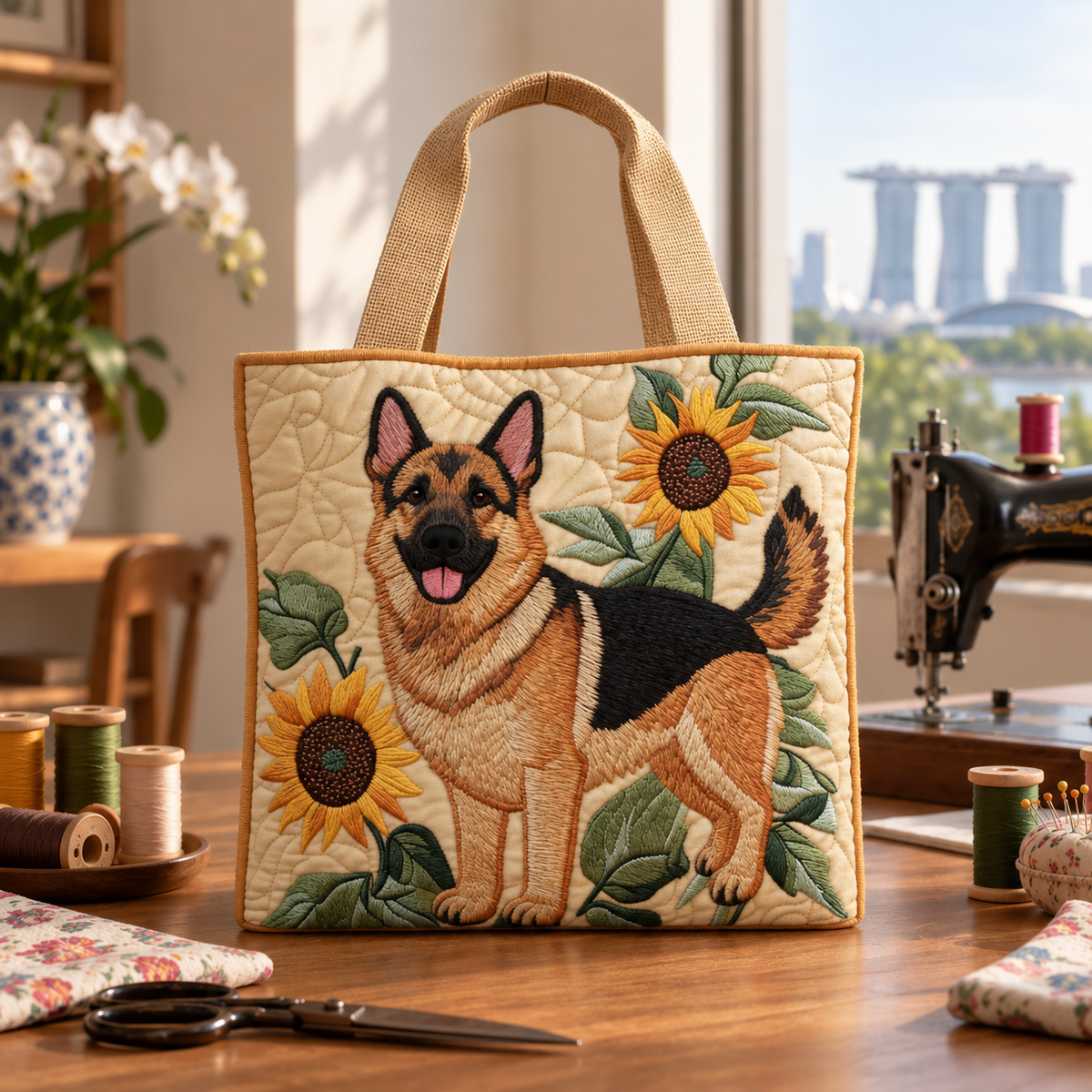 Handcrafted Bag | German Shepherd