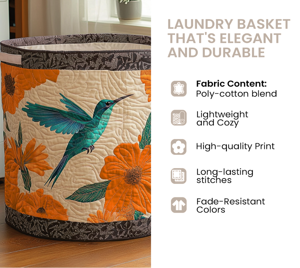 Meadow Song | Handcrafted Laundry Basket