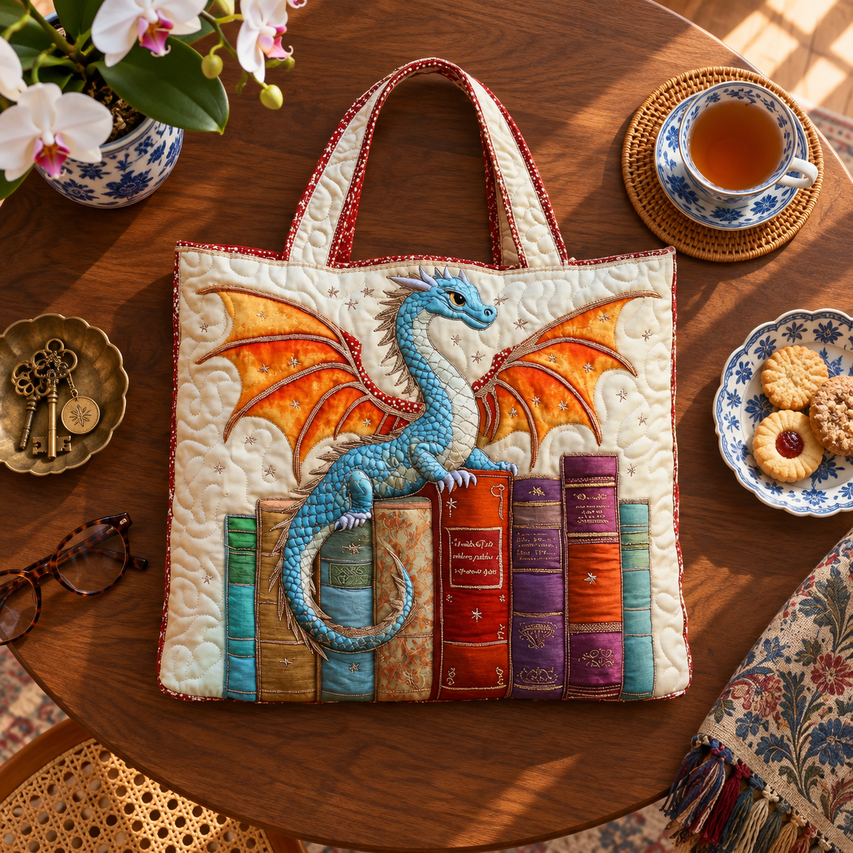 Handcrafted Bag | The Emerald Dragon