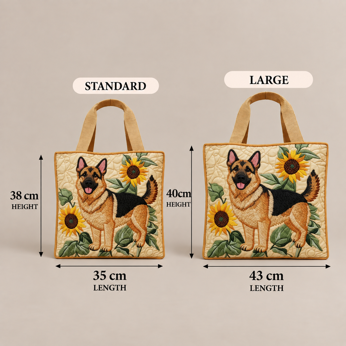 Handcrafted Bag | German Shepherd