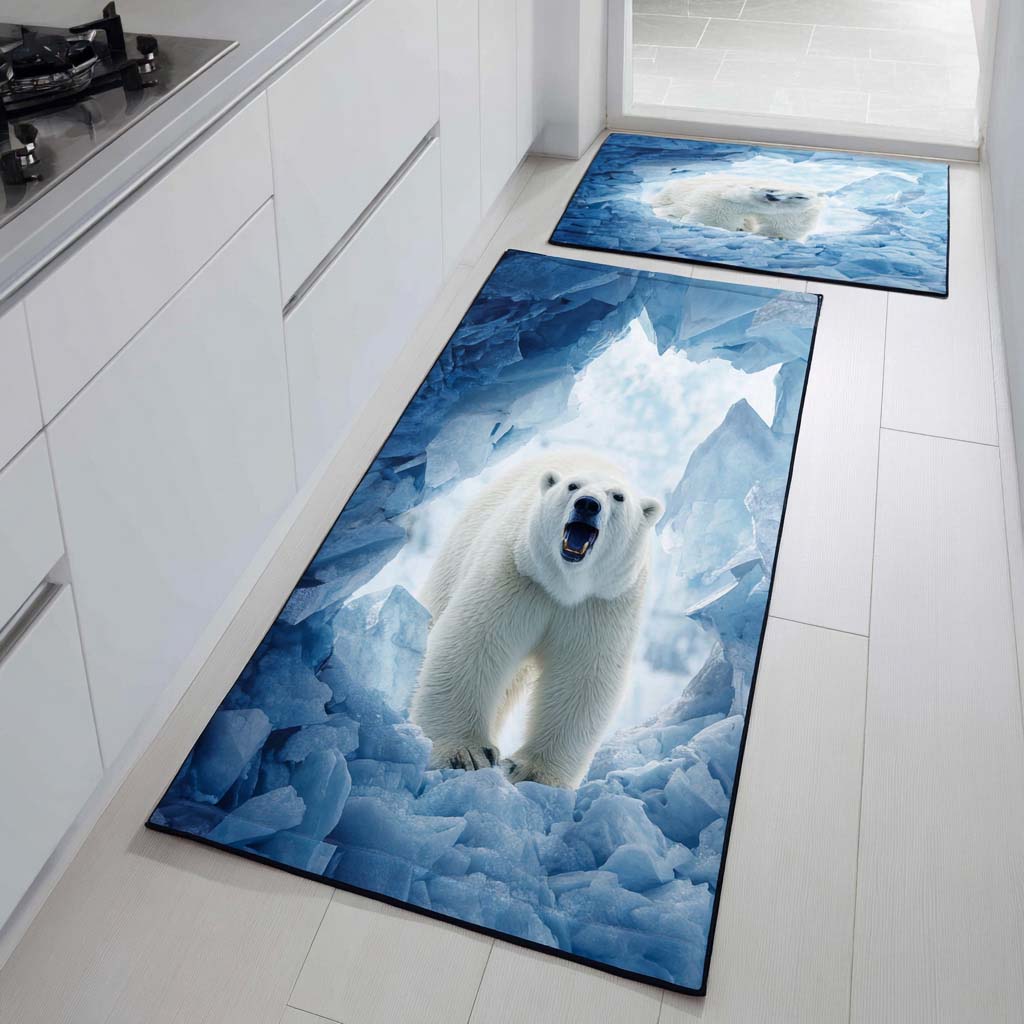 Arctic Wander Kitchen Area Rug - Model NCU0TD1419