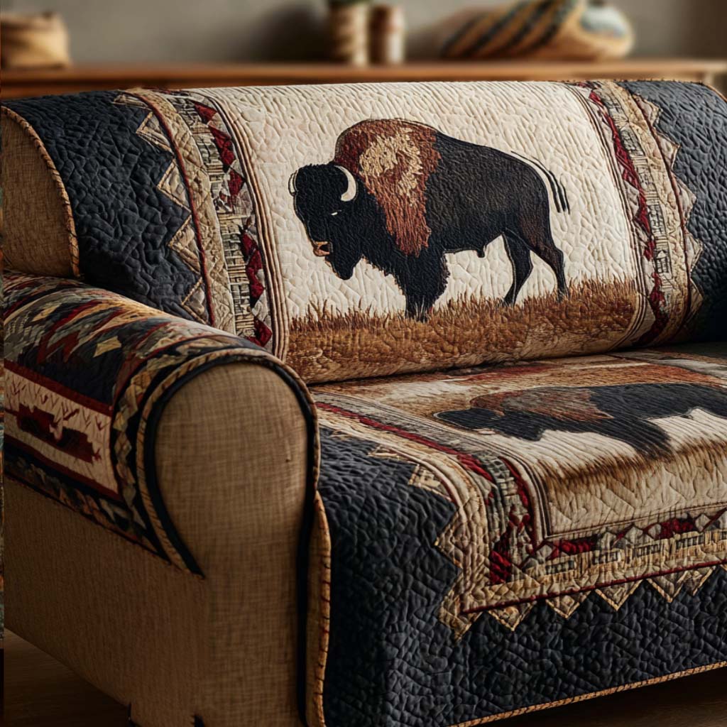 Buffalo Plains Quilted Sofa Protector