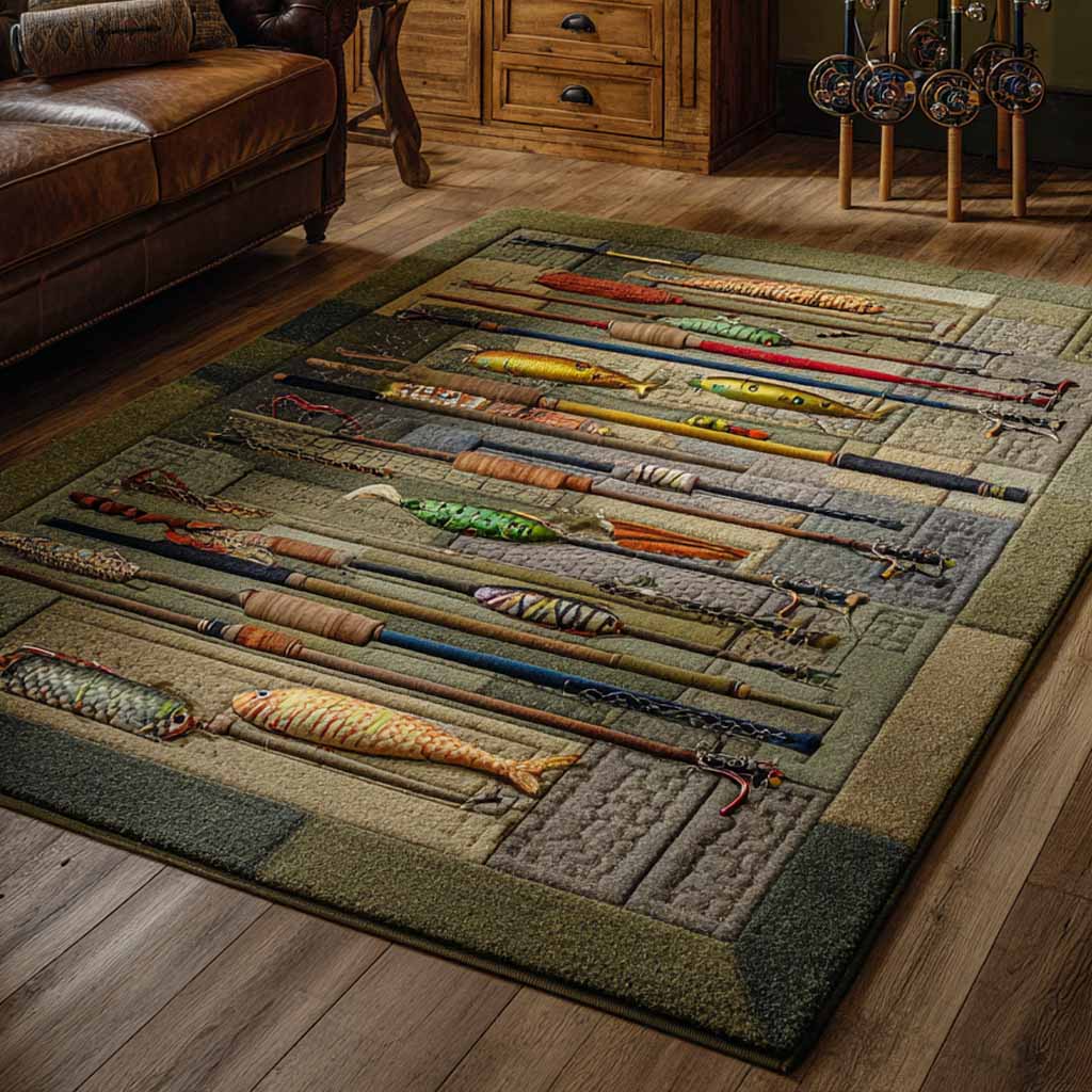 Cabin Lines Area Rug - Model NCU0NXD1525
