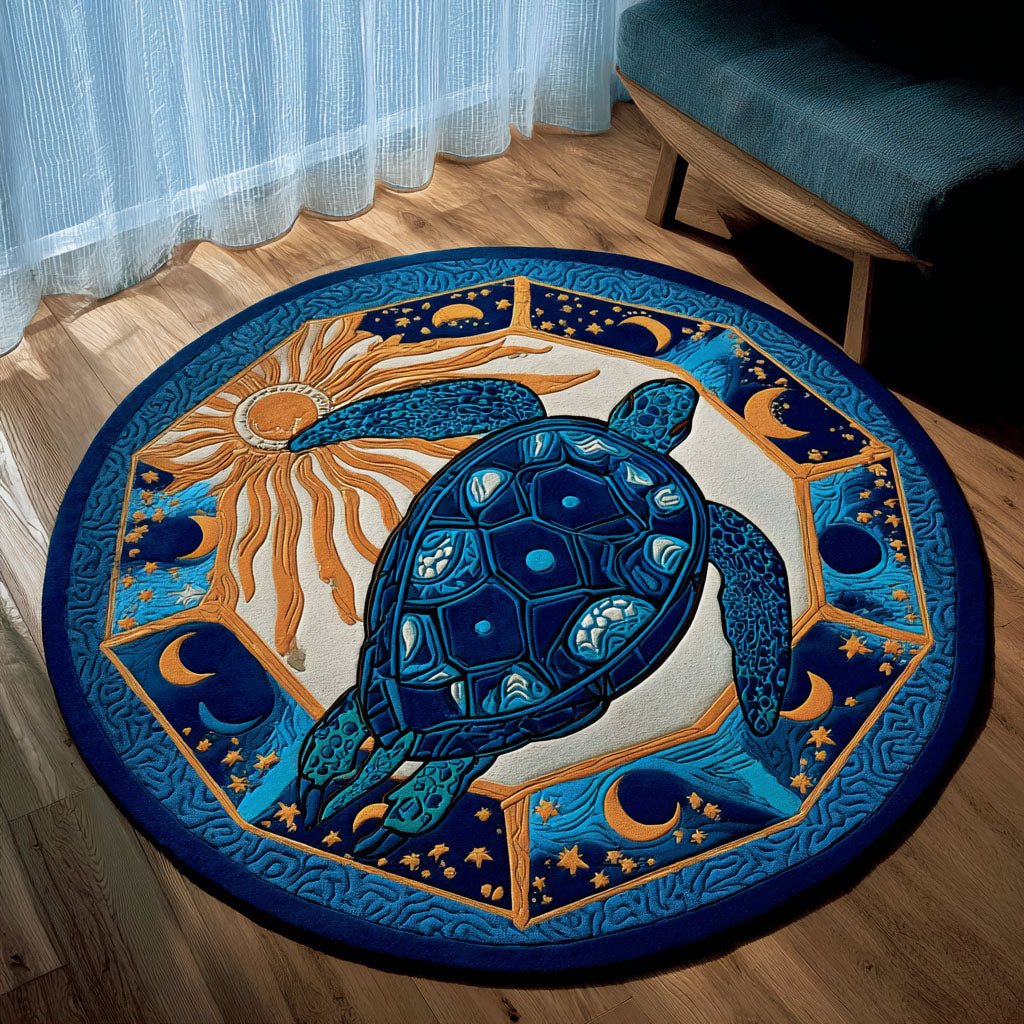 Celestial Voyage Round Rug NCU0PT9869