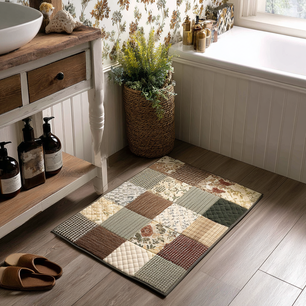 Country Calm Bath Mat - Model NCU0DV1898