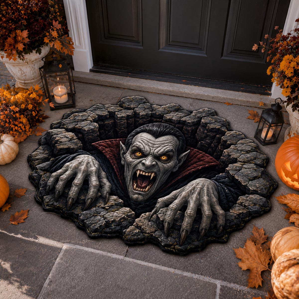 Custom Shaped Crypt Fiend Doormat - NCU0DV2309
