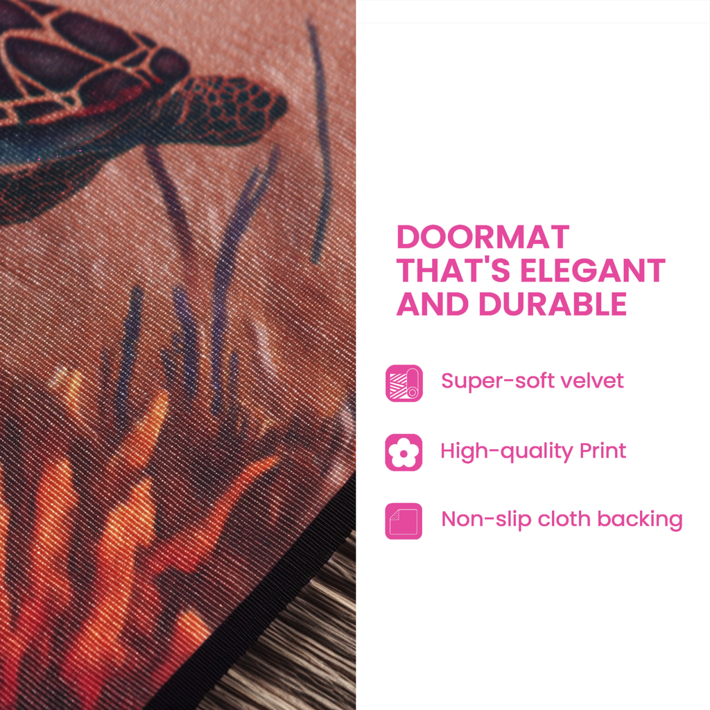 Frostlight Owl Welcome Doormat - NCU0NTD1077
