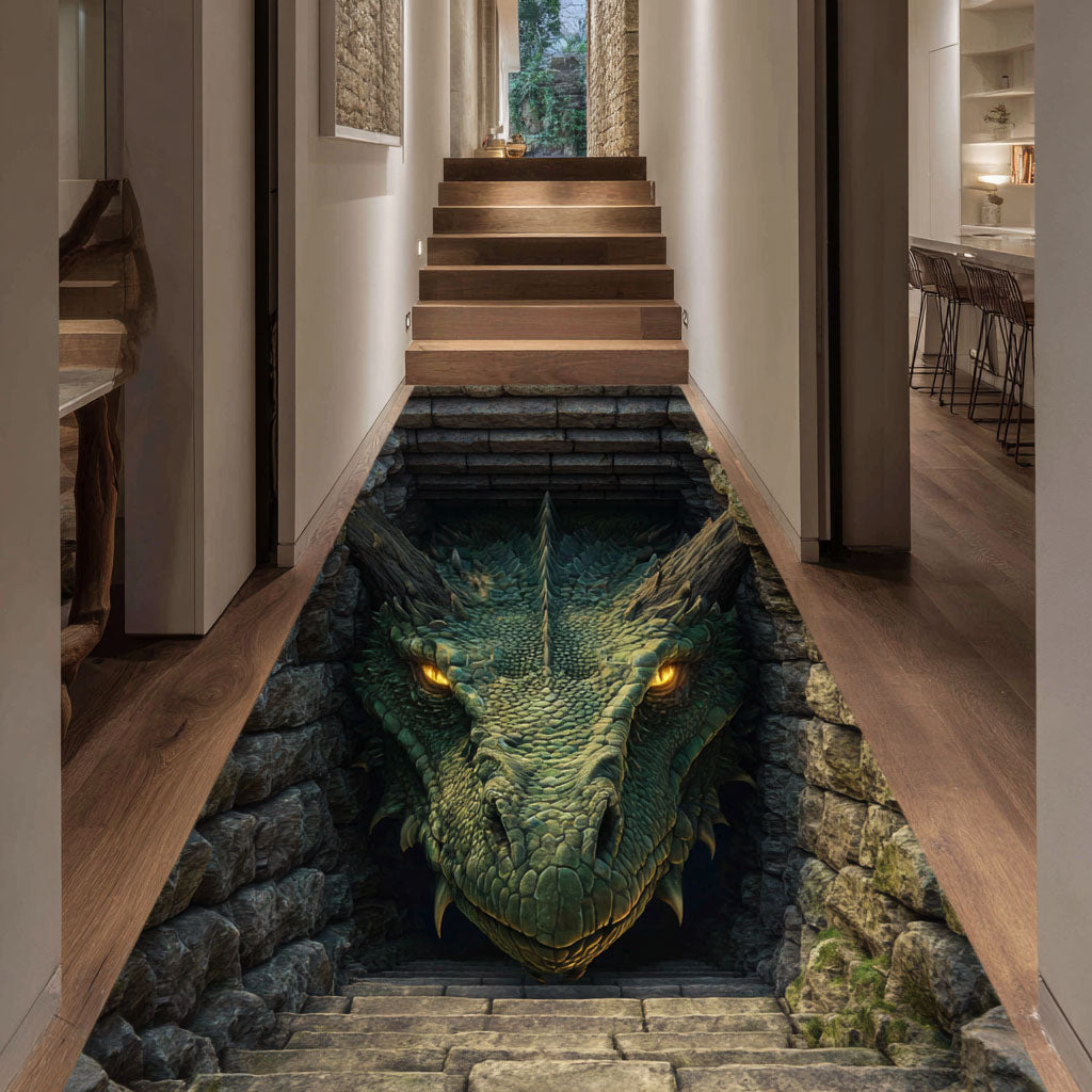 Emerald Cavern Guardian Runner Rug NCU0TV930