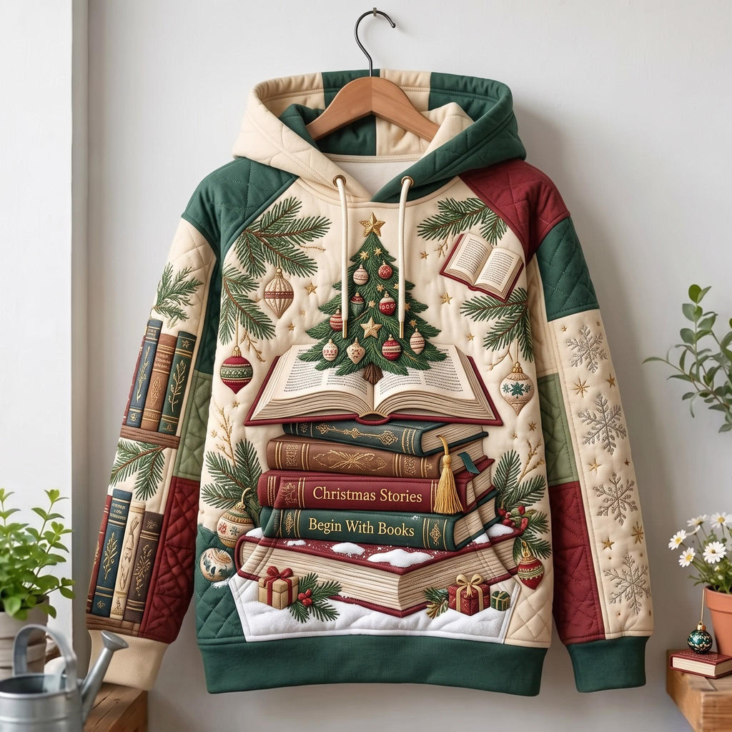 Christmas Reader Hoodie
