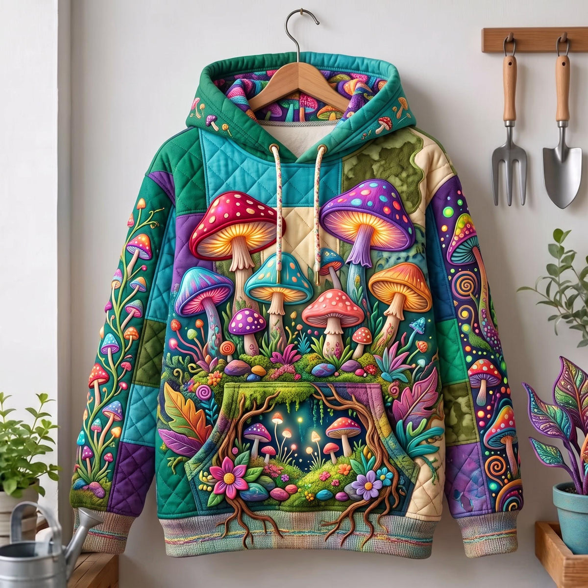 Mushroom Garden Hoodie