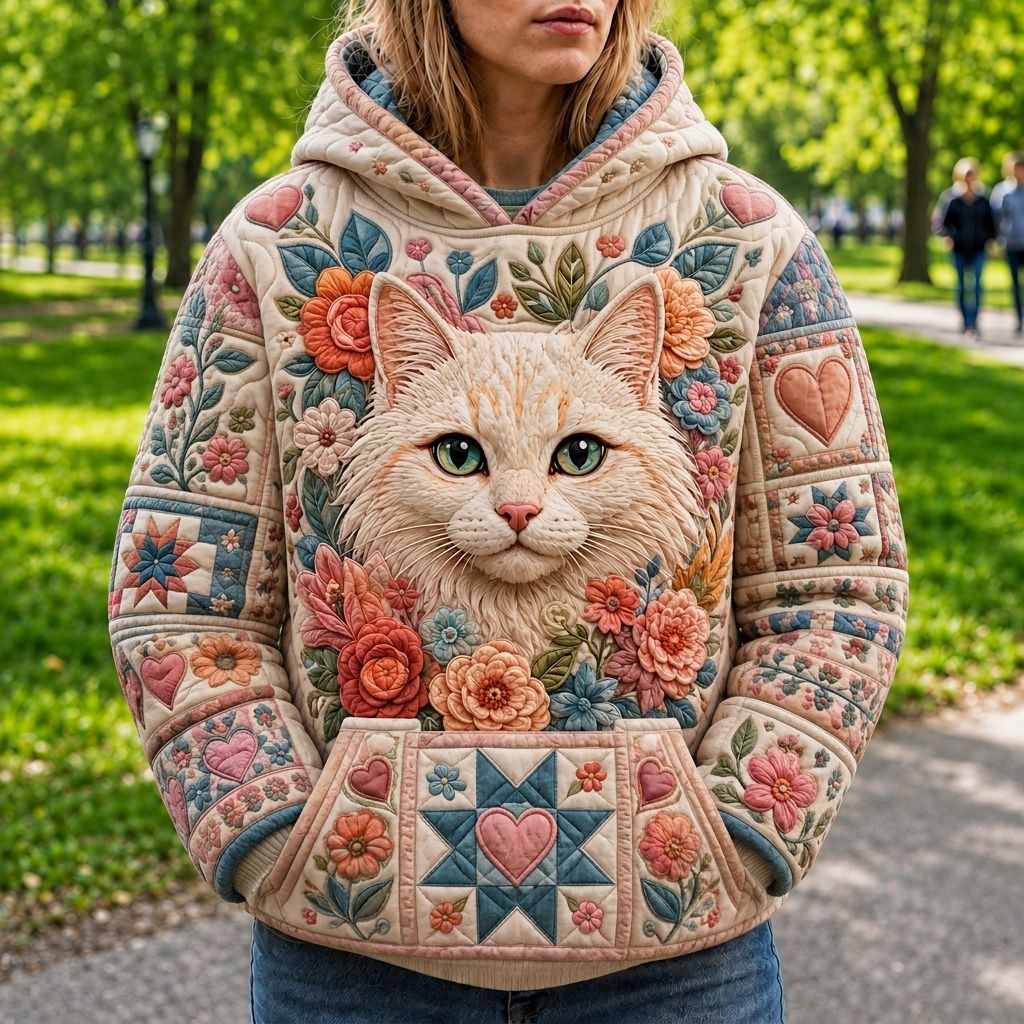 Cat Cottage Days Hoodie