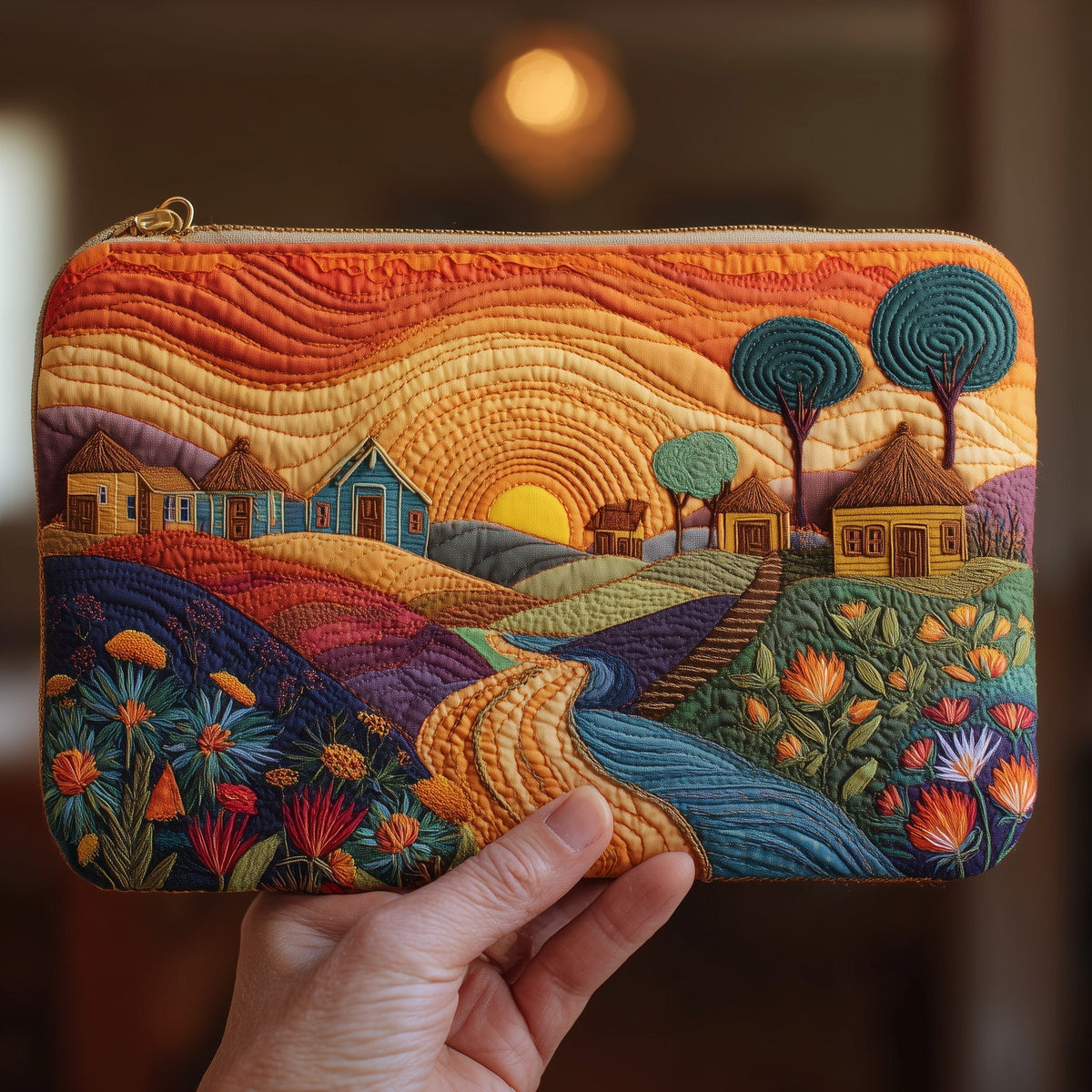 Ancestral Grounds Quilted Purse GFTONT1674