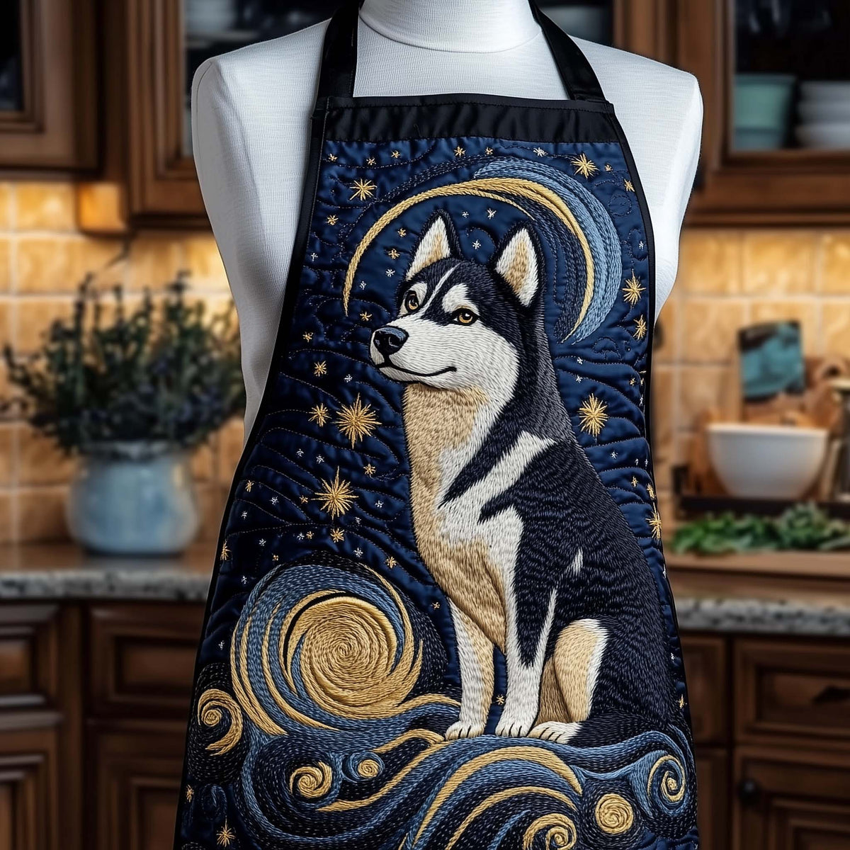 Husky Charm Quilted Apron GFTOTP14273