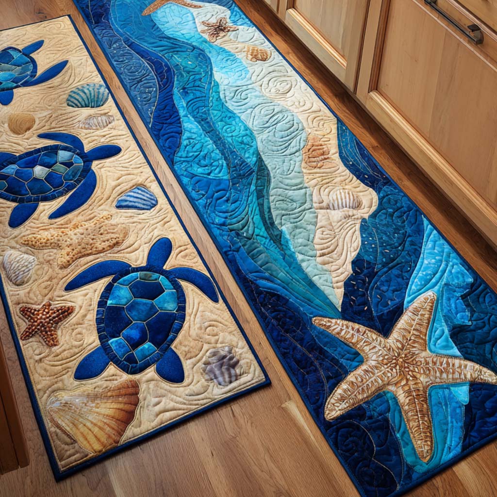 Sea Turtle Non-Slip Kitchen Rug – NCU0NT11126