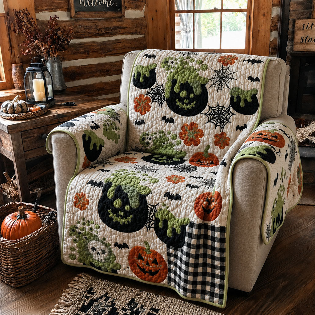 Hauntingly Beautiful Quilted Sofa Cover