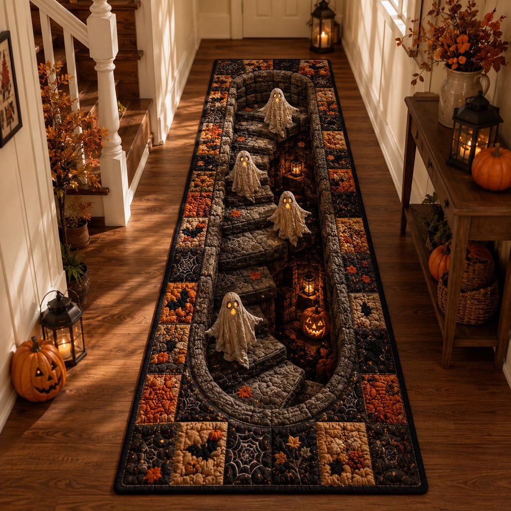 NCU0DV2241 Haunted Stairway Runner Rug
