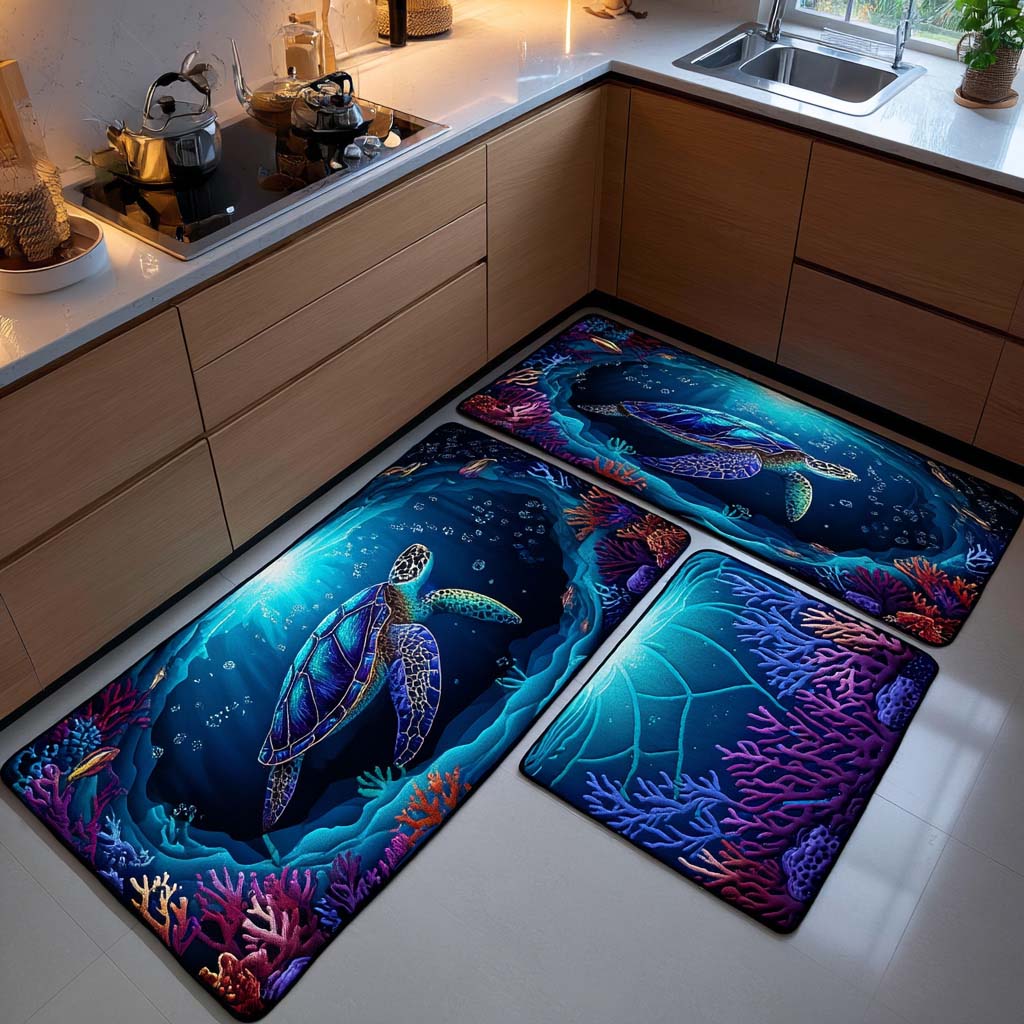 NCU0TD1440 Hidden Reef Kitchen Area Rug