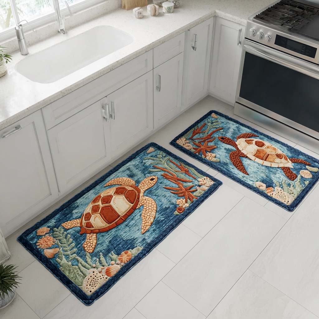 Ocean Drift Kitchen Area Rug - Model NCU0TD1435