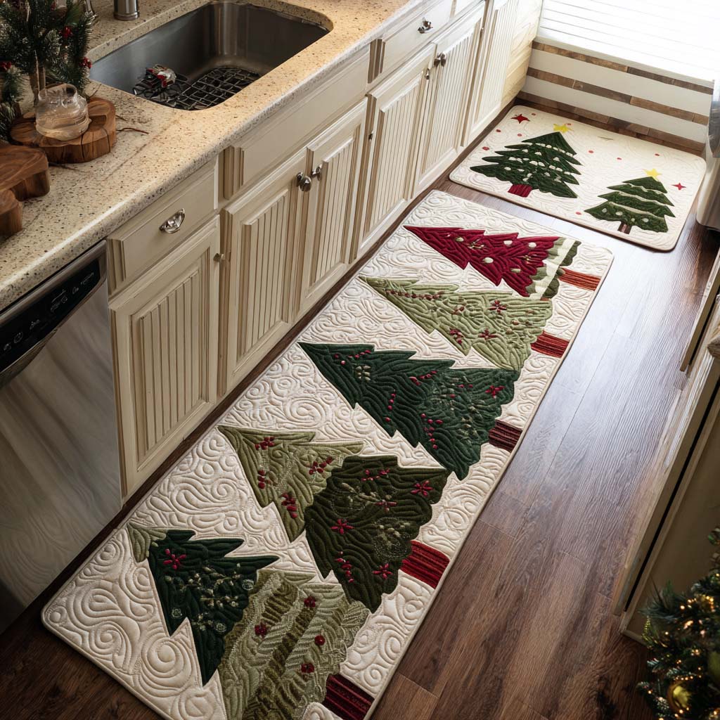 Pine Scented Kitchen Area Rug - Model NCU0NT10923