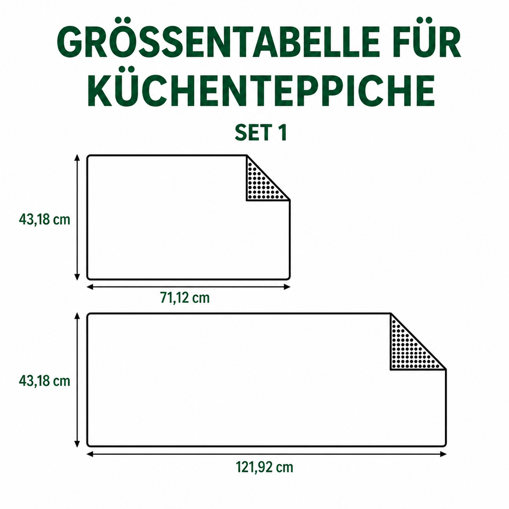 Non-Slip Kitchen Mat – Gentle Flow NCU0TD1442