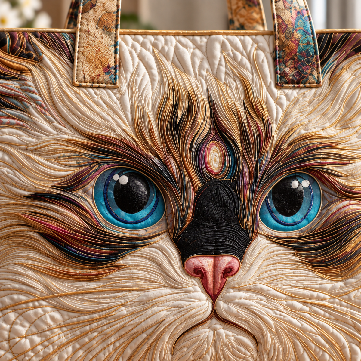 Handcrafted Bag | The White Cat