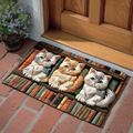 Cozy Cat Doormat for Book Lovers - NCU0NTD848